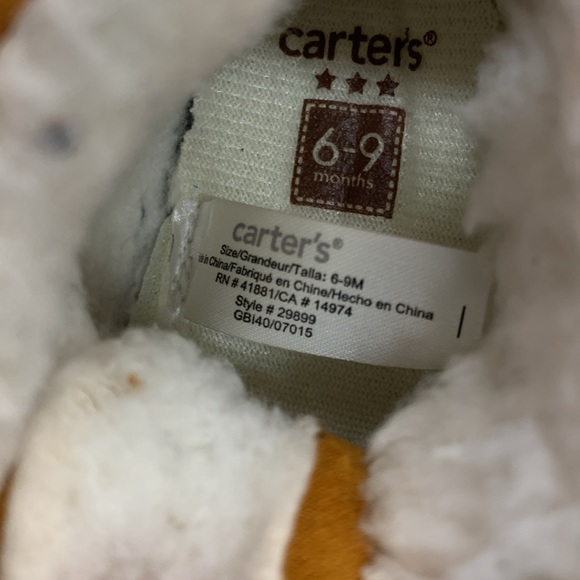 Carter’s baby duck boots, size 6-9M - Picture 5 of 7